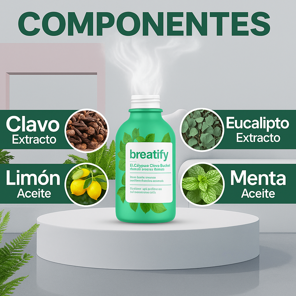 DESPÍDETE DEL MAL ALIENTO BREATIFY + ENVÍO GRATIS