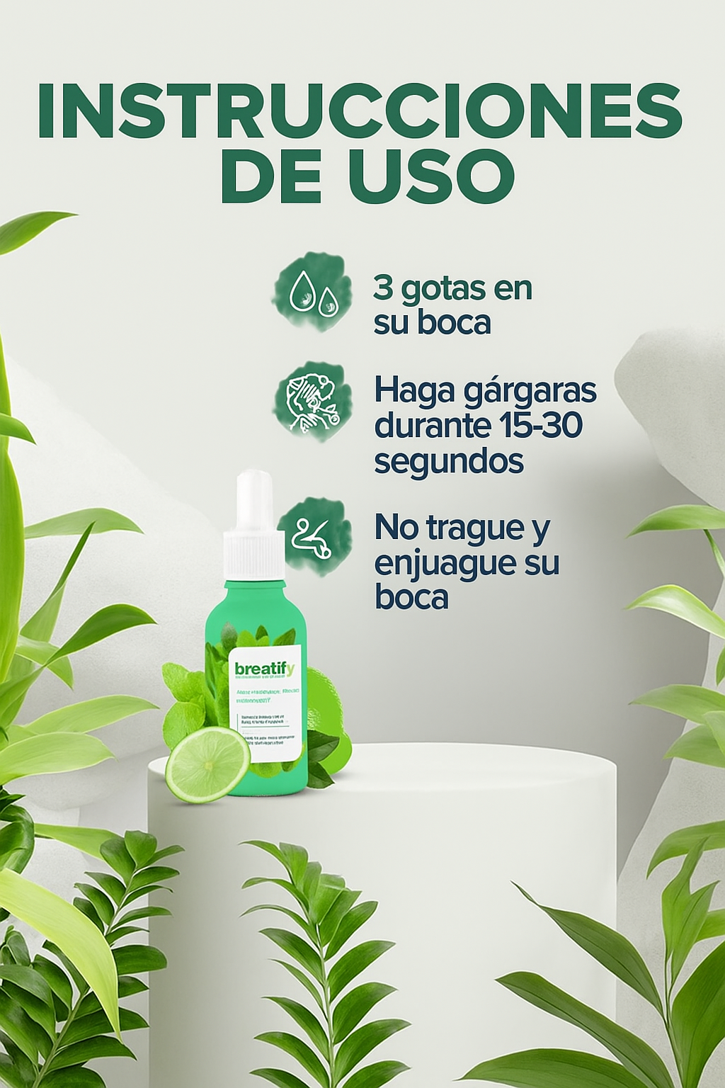 DESPÍDETE DEL MAL ALIENTO BREATIFY + ENVÍO GRATIS