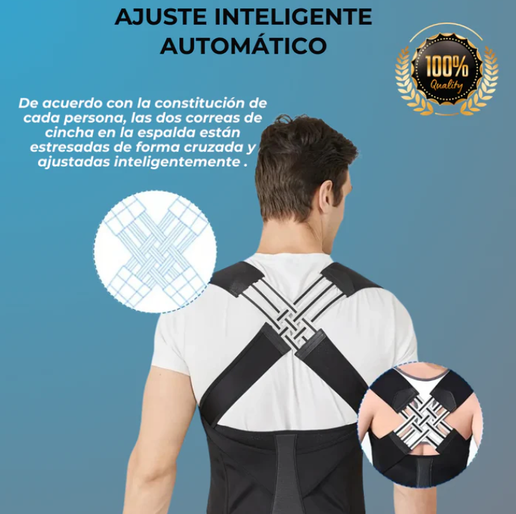 Corrector de Postura Unisex Premium (Pedir 1 talla + de la que usas)