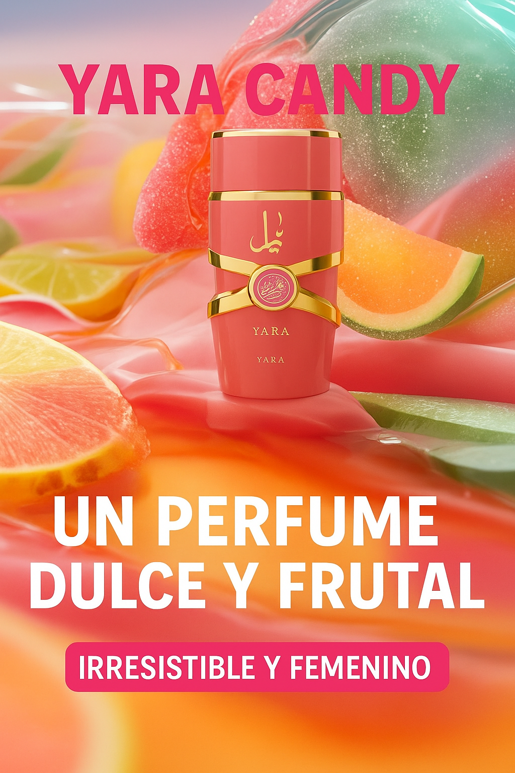 Perfume Lattafa Yara Candy Eau de Parfum Femenino 100ml